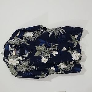 Havanna Jack's Cafe Shirt, Hawaiian Short Sleeve Men's size 1X